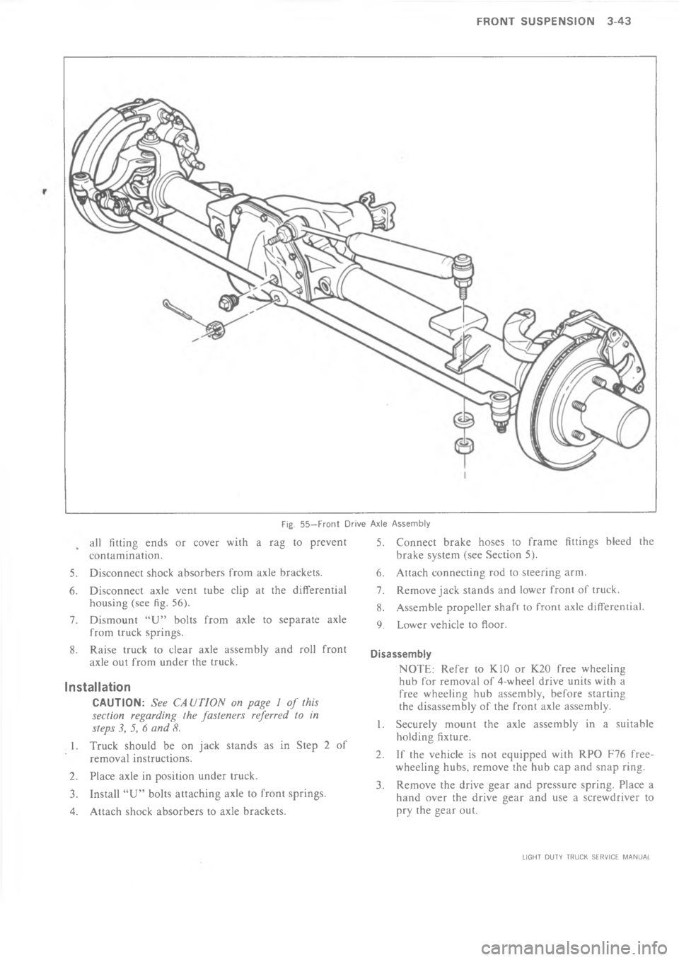 CHEVROLET LIGHT DUTY TRUCK 1973  Service Manual   A 77	 ,3 D &5


1
9
*
3

:


04





\(
/1

9
3
:
2
$
+
*



*

.
\(
*
 