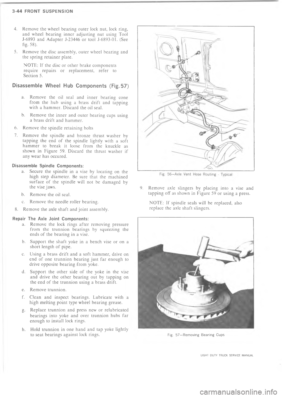 CHEVROLET LIGHT DUTY TRUCK 1973  Service Manual  A A   / ,  * . *   %    # 7 # %7
 . *     %      = ! %   !% "
@9:2(  4      @(//9