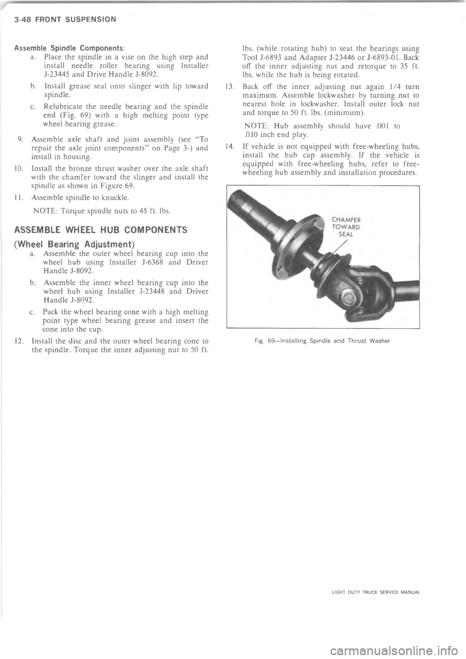 CHEVROLET LIGHT DUTY TRUCK 1973  Service Manual  A @   %/0&% B(*$&% #/B#*%*,H


@

!


.
2



.
!

+

.%%&

.
A

.
A





"






+




.
 