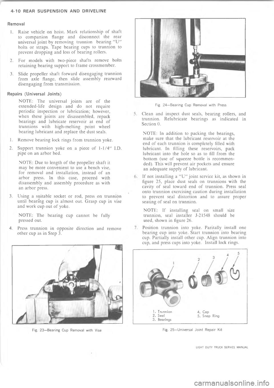 CHEVROLET LIGHT DUTY TRUCK 1973  Service Manual A       %/#E+&







\(


%B
+


.






+





\(


+

/

0


+







	




!
+


 





24
733 