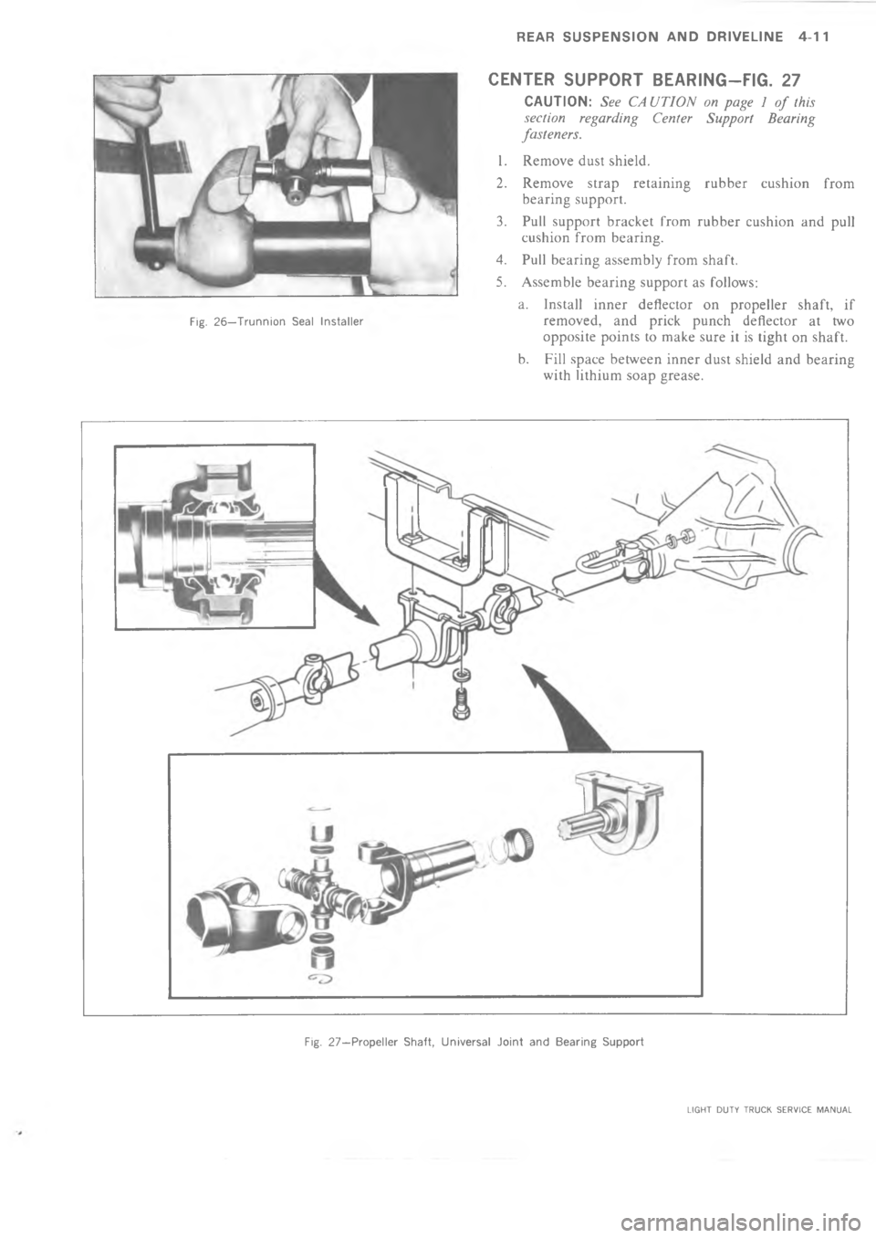 CHEVROLET LIGHT DUTY TRUCK 1973  Service Manual      A  L7 4C
0





\(

/
1




.3 