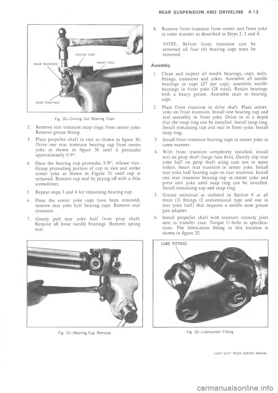 CHEVROLET LIGHT DUTY TRUCK 1973  Service Manual       A   26,3	 .% /	 %

,
\(
$


/



!
1
9


3
,
!:

+







.



!

	
!
\(
!
/
!





	
1


%
9


!
+33 