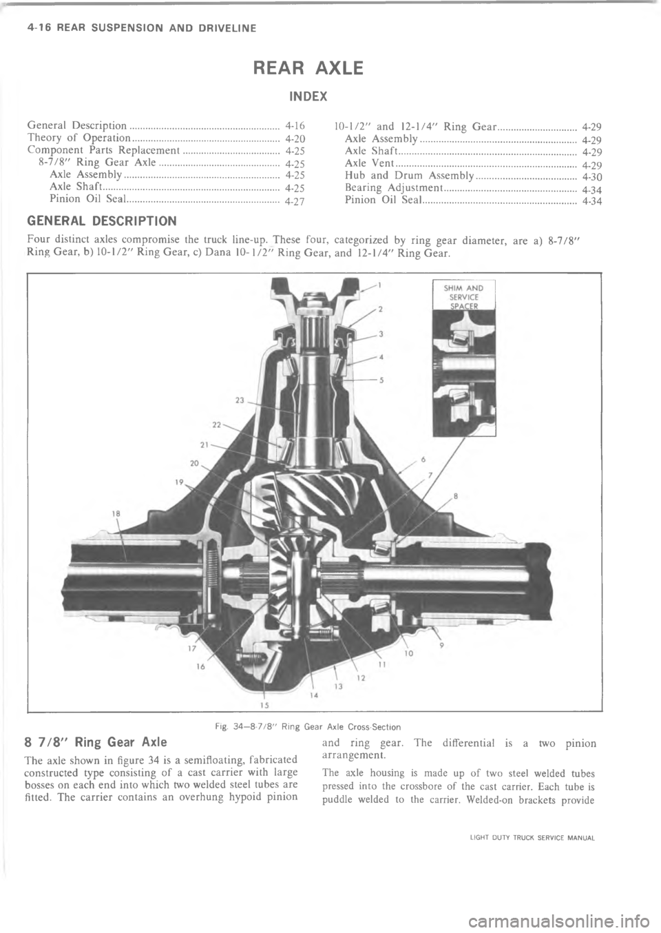 CHEVROLET LIGHT DUTY TRUCK 1973  Service Manual A  =      


"/
0

:4
4
44
 
/<


4
4

4/
A/
B/
 /
5
,

@
"





"

 