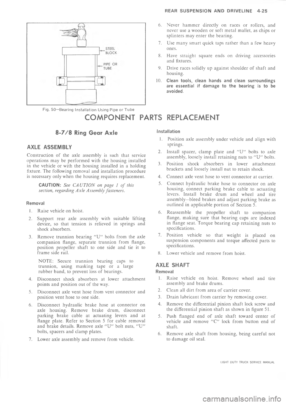 CHEVROLET LIGHT DUTY TRUCK 1973  Service Manual      A 4 >9

!!
3

:

2
*

\(
\(


@

0




>
	




!
\(



+


/

1

9





3

!

!!
\(
#!
/
1
*


