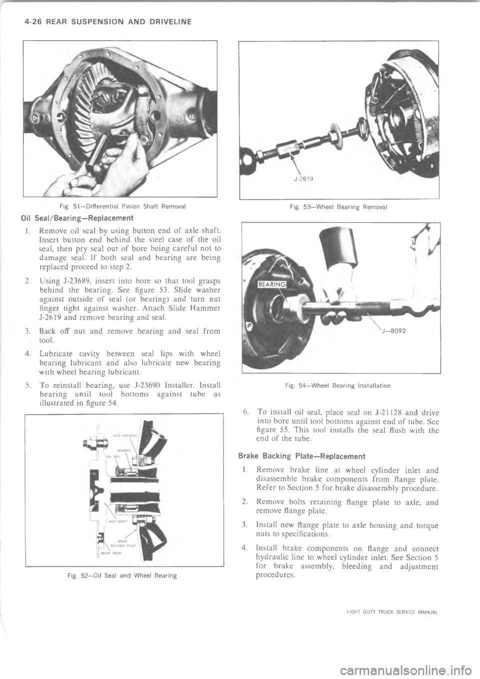 CHEVROLET LIGHT DUTY TRUCK 1973  Service Manual A 4 =      7,##	 		  # (&3
\(&

	!
!




%

@
\(

/

.
1

3

9






,


\(
!
/
*

!/