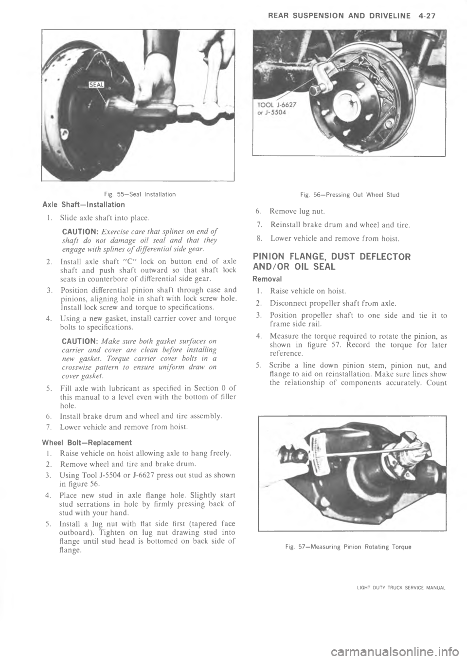CHEVROLET LIGHT DUTY TRUCK 1973  Service Manual       A 4 C 77 "		


-


H
!
!
\(

	
/

.




1

*
9
3



\(

/
!
!
1



9
3
:





\(

/
!*.

1

