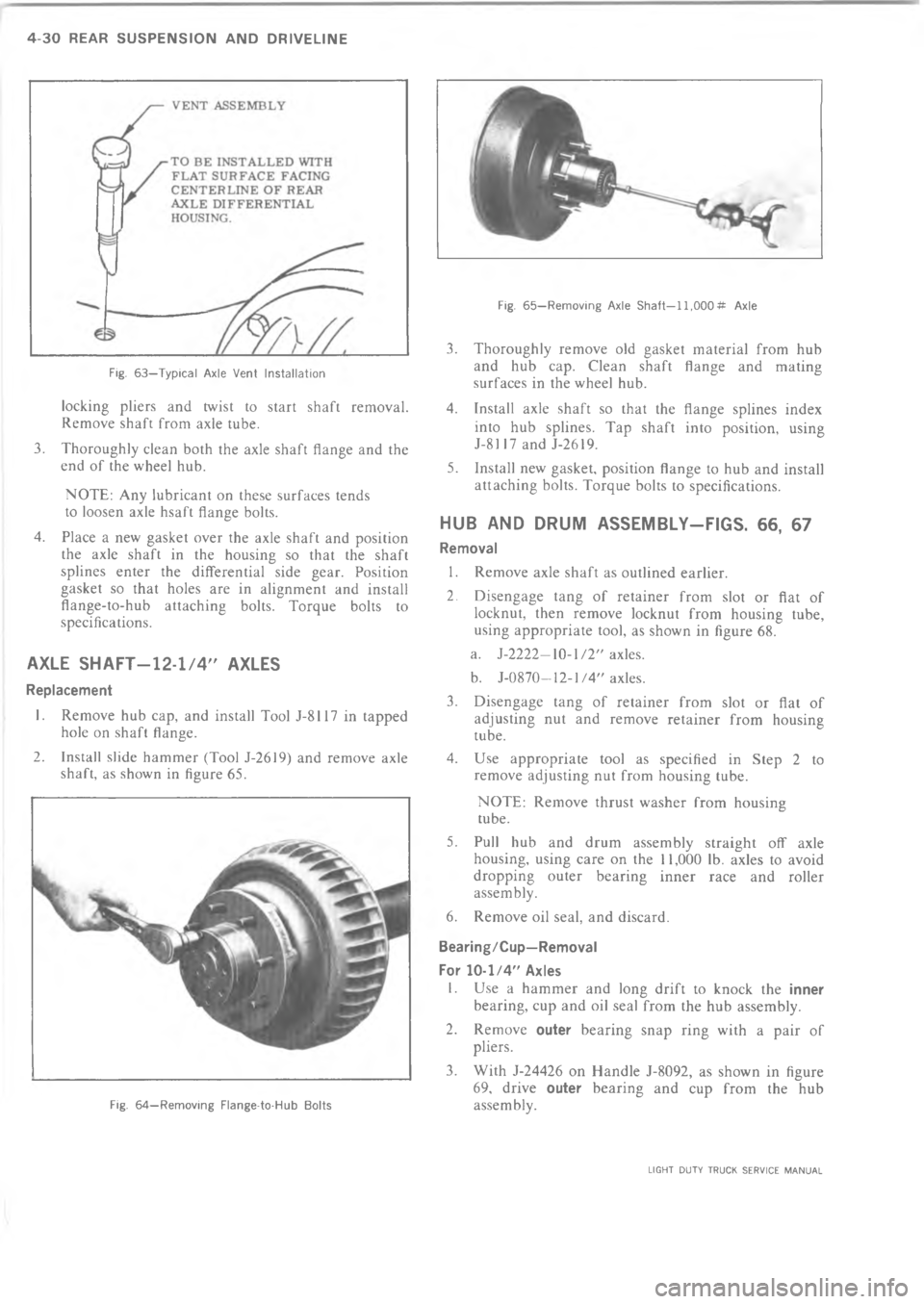 CHEVROLET LIGHT DUTY TRUCK 1973  Service Manual A        ;2-5! D 	 "		

,
\(

+

/
*
!
%
%
!



*

!*3
\(

!!
/

@
1

	




!%9


\(


/
