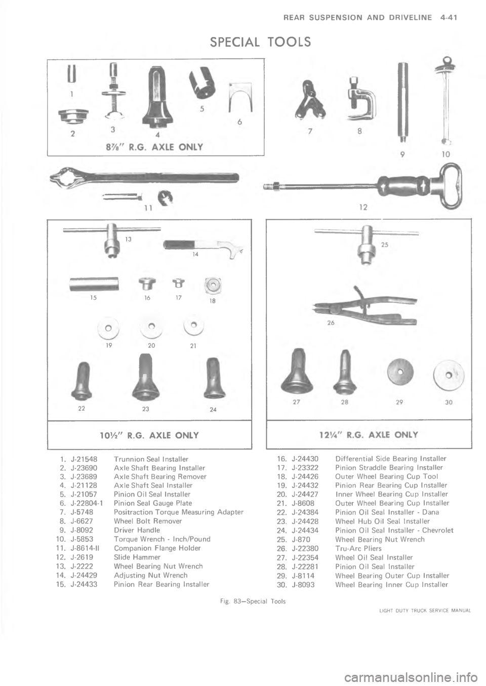 CHEVROLET LIGHT DUTY TRUCK 1973  Service Manual          AA     

J

C
H
99G

A





4
/
-;,

2.
4
?
7?"
;?
.


8?
1 
,

6
1
?



1


?
1
?
213 
