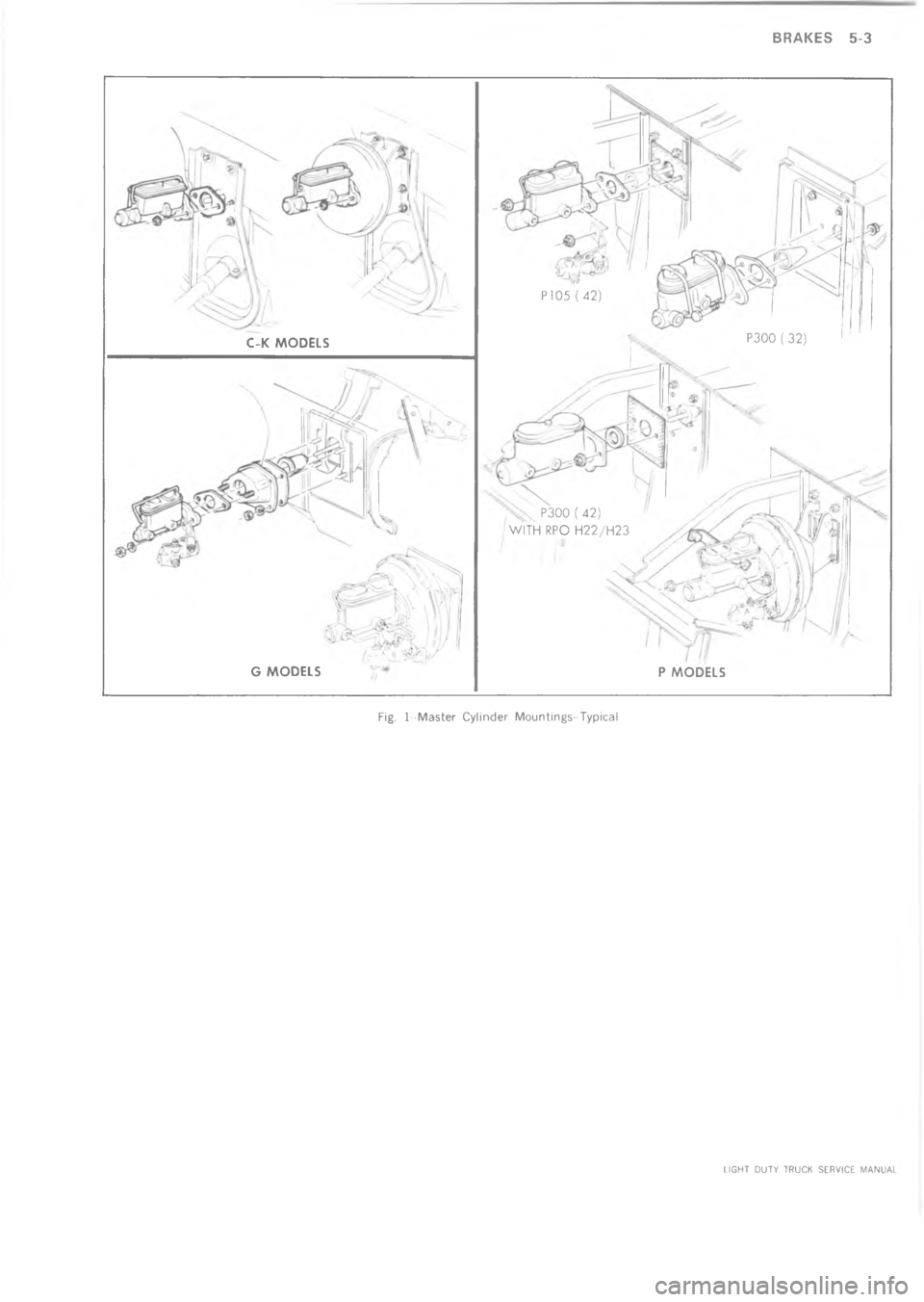CHEVROLET LIGHT DUTY TRUCK 1973  Service Manual 8 > 67 J 4K
266 J 2K

2
1"-*


 