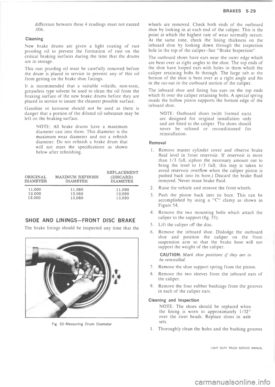 CHEVROLET LIGHT DUTY TRUCK 1973  Service Manual 8 > 4 ? . *! / %! !  6
9

+



"*!
*

	
%!





+



.

1
&

"
"
"

"3.
!

4

*
"*





