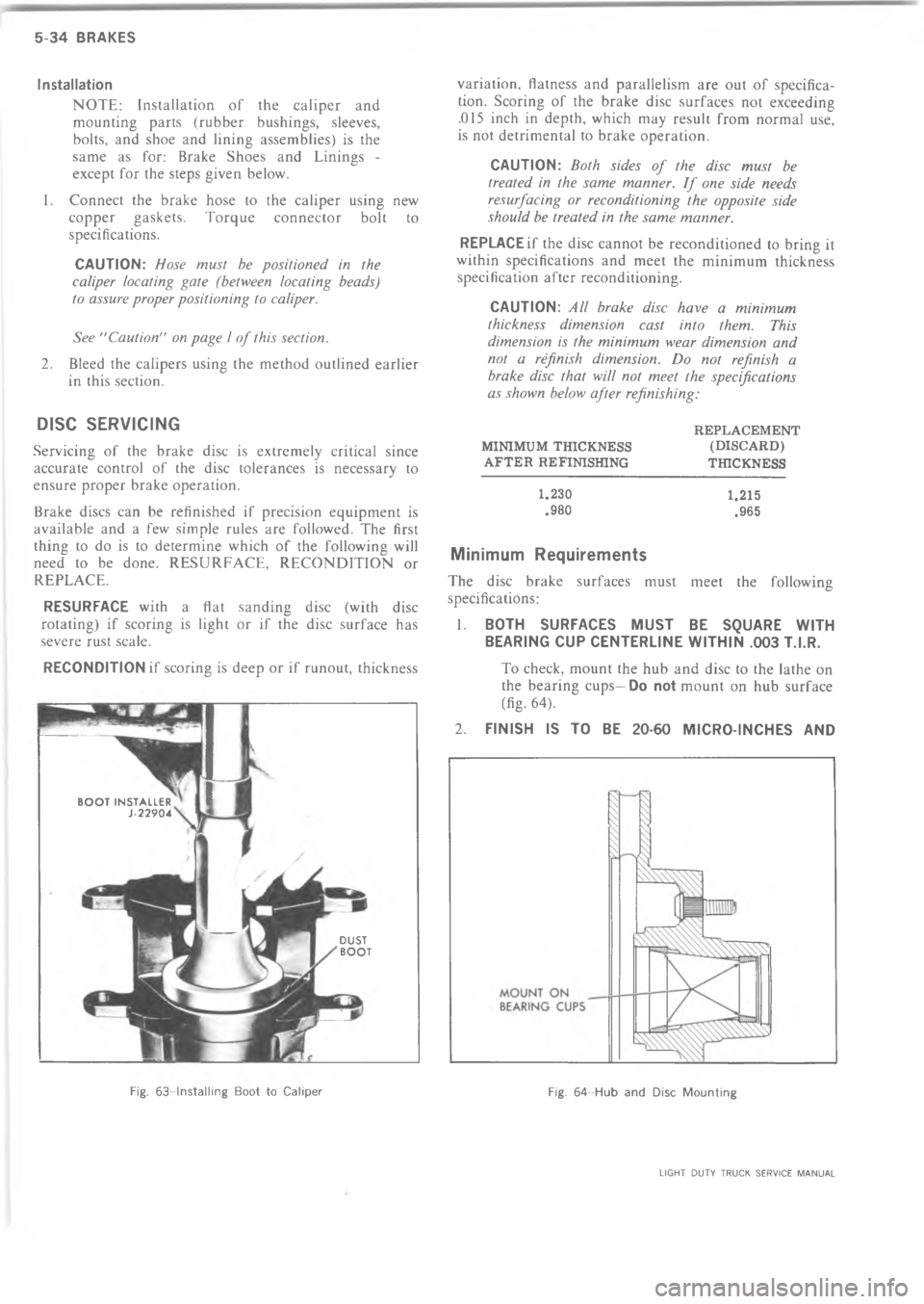 CHEVROLET LIGHT DUTY TRUCK 1973  Service Manual >  A  8*)-(//(-+$*
+


!
6


!
,



9





B

*

,- 
.*

!




+




.
!




!

1

.



"*
!


"

>
3
F

