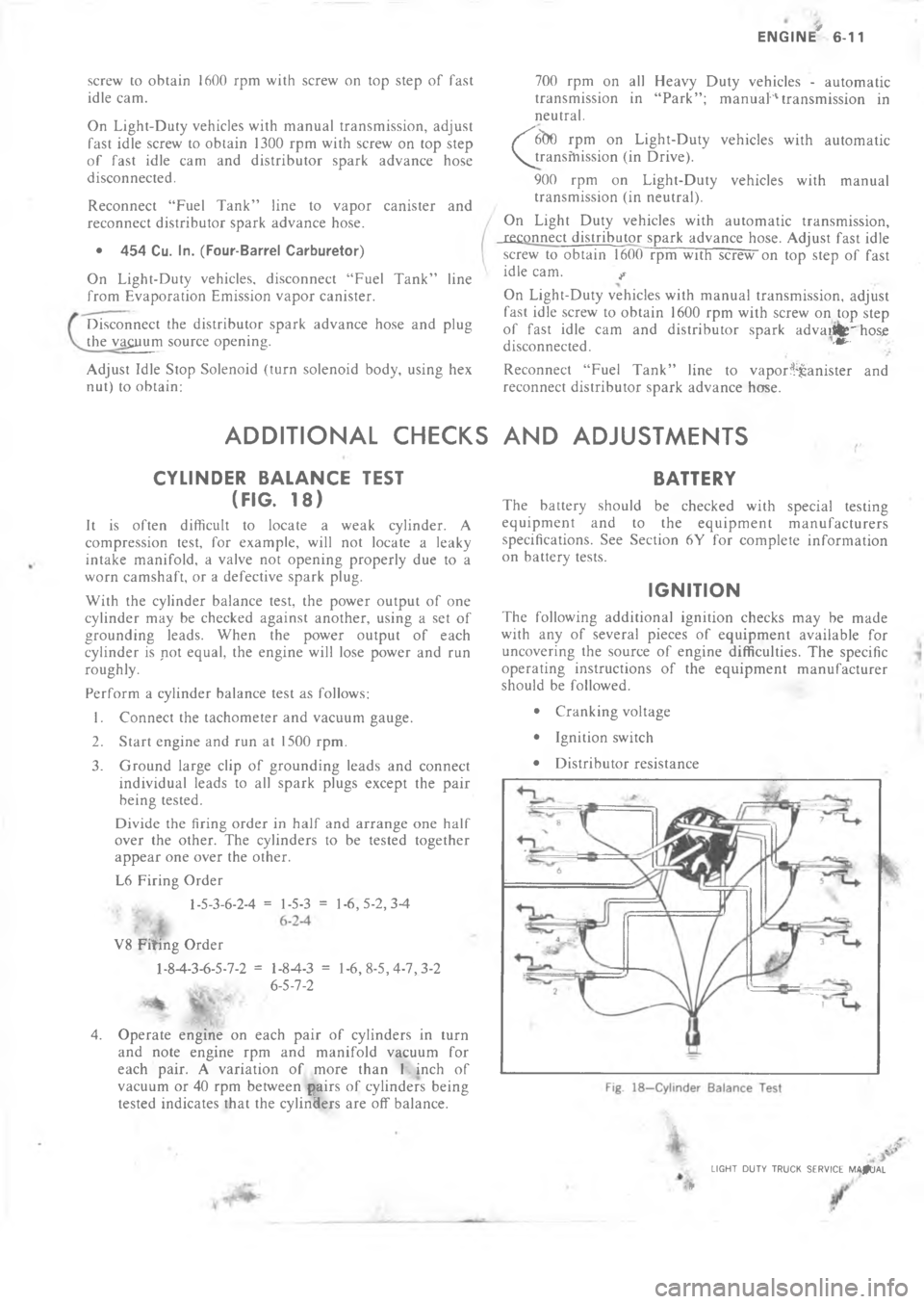 CHEVROLET LIGHT DUTY TRUCK 1973  Service Manual  ; =!.   9  .* !.   !  !
 
C %*$ *!.*  !!!7 =!
!  !.   (  .