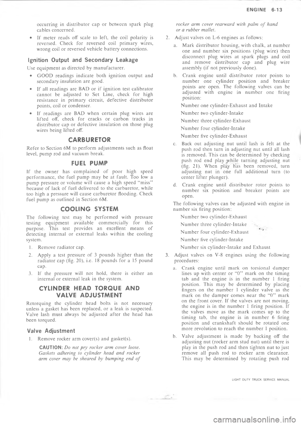 CHEVROLET LIGHT DUTY TRUCK 1973  Service Manual  =%  !   . !# %
!
D 	  !  !  7 *   !
! 0*#  !  