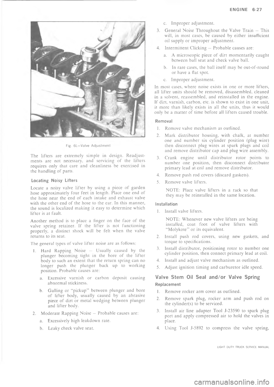 CHEVROLET LIGHT DUTY TRUCK 1973  Service Manual   =4C ;+3 N%&	
"*


*


*
*
.*


4



"




!









\(
.

/

.



	


	






*

\(


/
1
+
*

