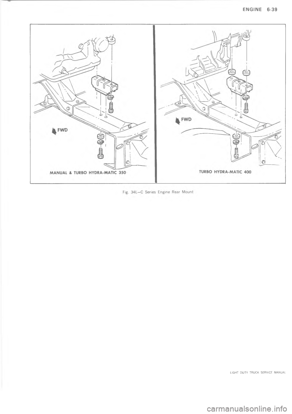 CHEVROLET LIGHT DUTY TRUCK 1973  Service Manual       =  ?         