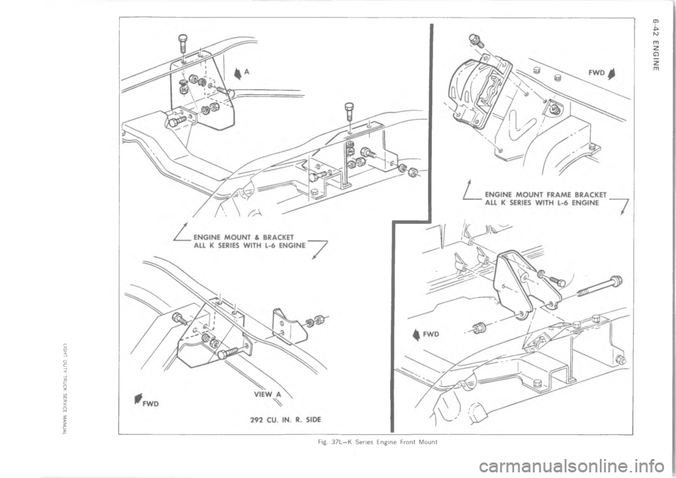 CHEVROLET LIGHT DUTY TRUCK 1973  Service Manual      

= 