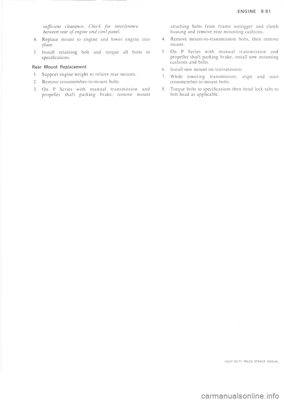 CHEVROLET LIGHT DUTY TRUCK 1973  Service Manual       ==  "      

/

1
!



\(

*!
/

1

!*
9
3

:
 