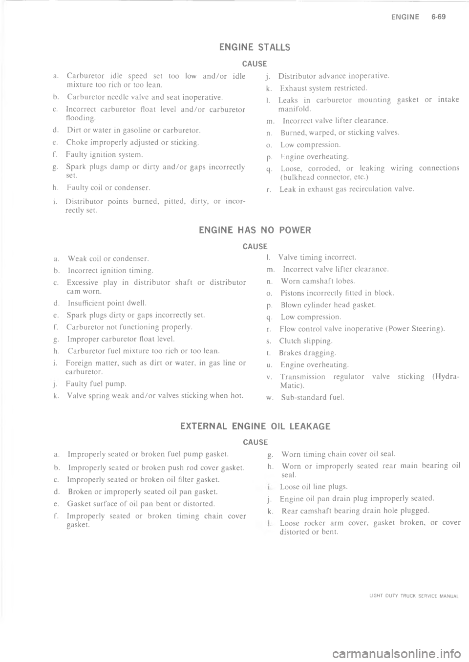 CHEVROLET LIGHT DUTY TRUCK 1973  Service Manual  ==?		 

0
=$

#-6

0


	

	

$
B

0


5
 -
%
!@
>
*
5
#
$



;\)
		
-;

 
	
 B

@
0
5
%	
!0
*0
B
5
-
"
@