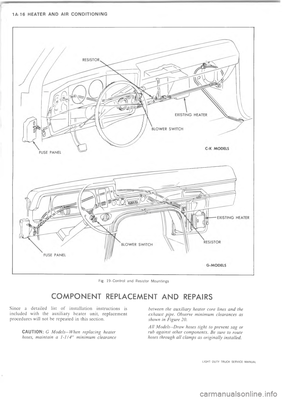 CHEVROLET LIGHT DUTY TRUCK 1973 Workshop Manual = 	            99	 	 ( %		




2


	
8
 
		 
