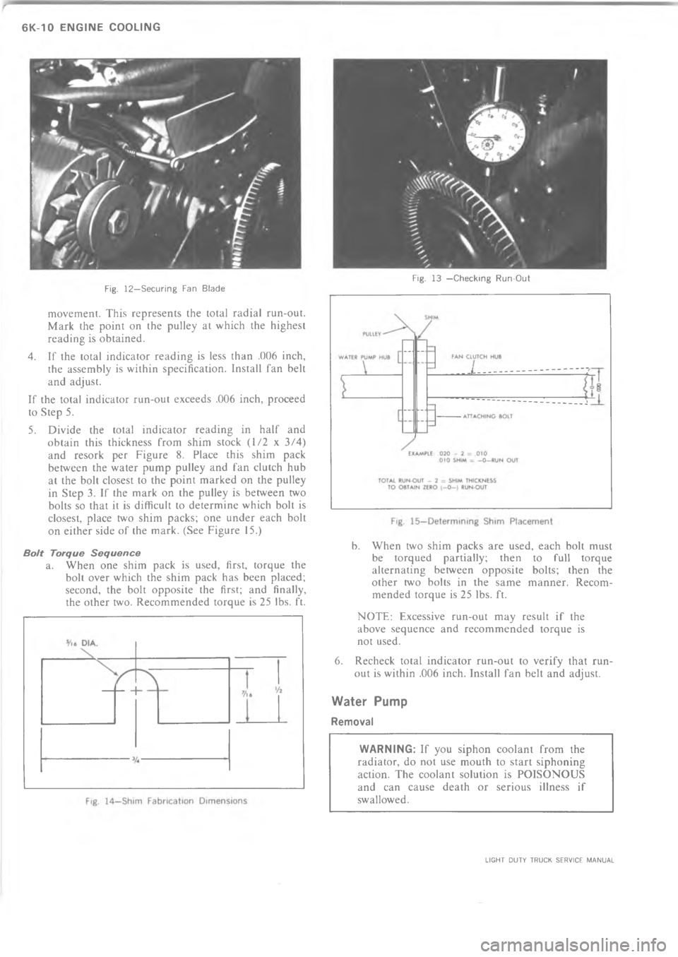 CHEVROLET LIGHT DUTY TRUCK 1973  Service Manual = 8                 !%	 	 /



/


	

1








 


!
*





+


9

+

	



! 