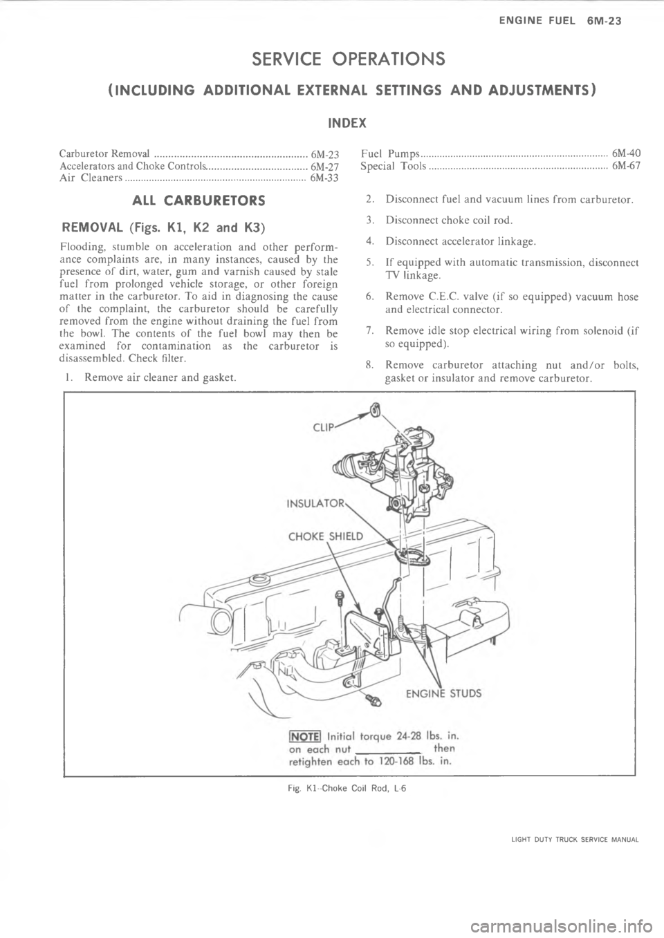 CHEVROLET LIGHT DUTY TRUCK 1973  Service Manual        =   4          


0
4
4

8
5









5


\(
/
1
"\)
9

3
!
:
%3 
