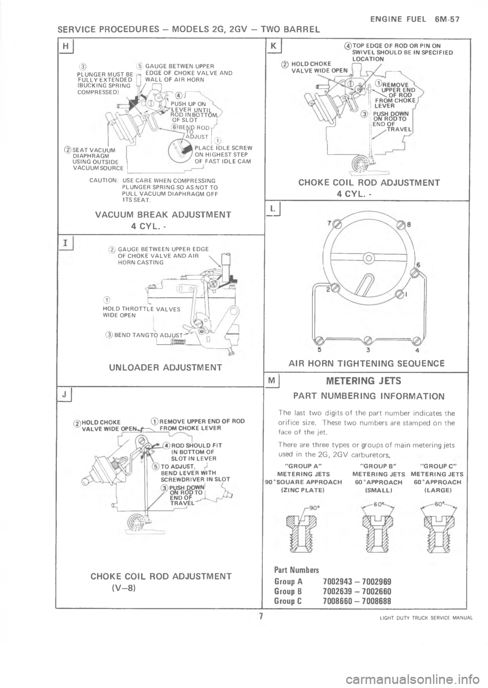 CHEVROLET LIGHT DUTY TRUCK 1973  Service Manual      49 4          =  > C G 




















j








A


	
j
	



4I	

7
