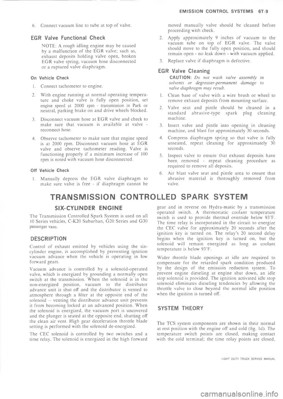 CHEVROLET LIGHT DUTY TRUCK 1973  Service Manual                 6       = ?9

+


-

*





\(


/
!









!

\(



#



!

\(

/

!
1


9




"

!

0



\