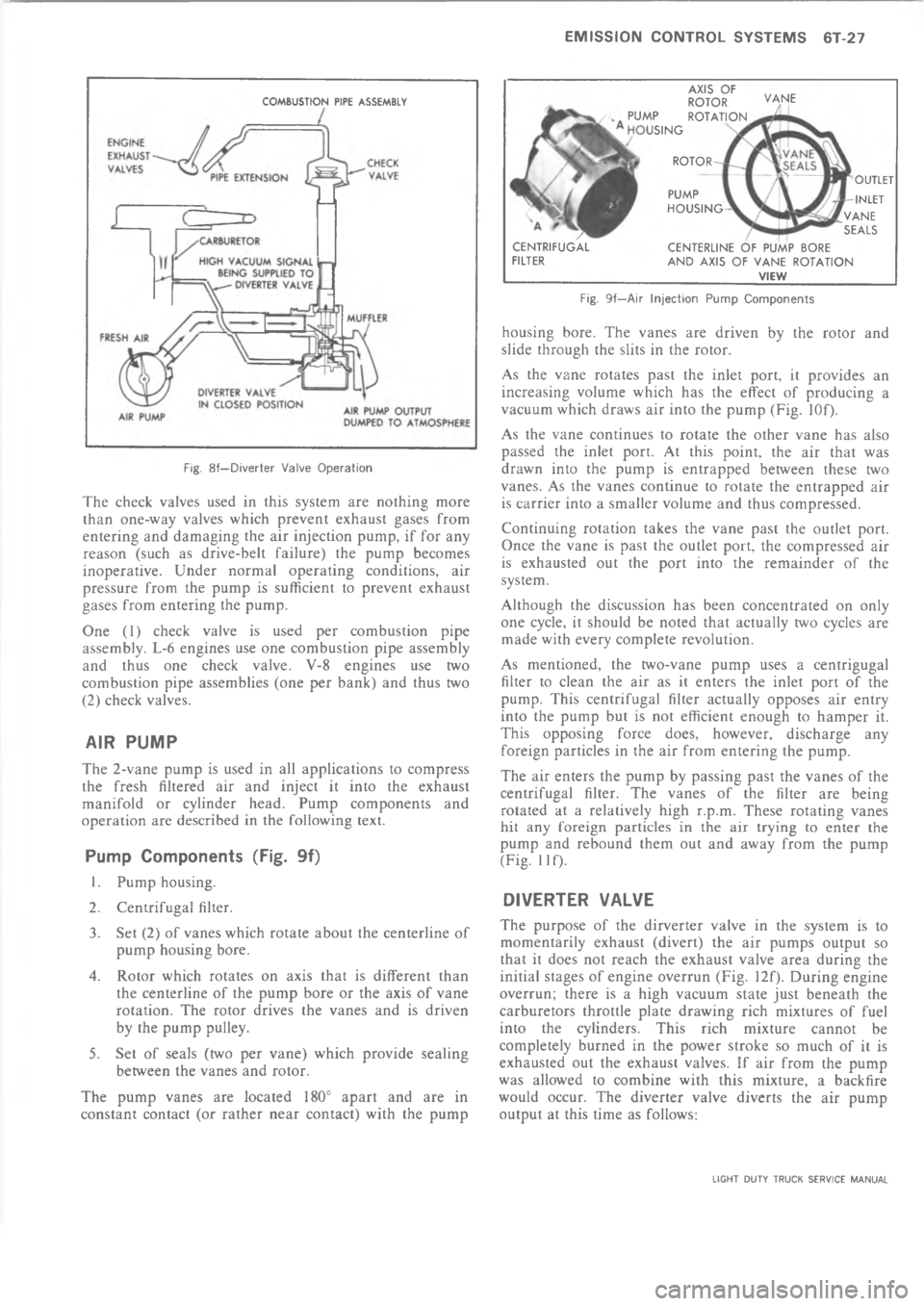 CHEVROLET LIGHT DUTY TRUCK 1973  Service Manual                 6       =  4 C./-".$ ") )/+S

"





%
C
9


>?

"






\(

/



1

"

*
!
4


4



!
0
C
!
!
4


4


