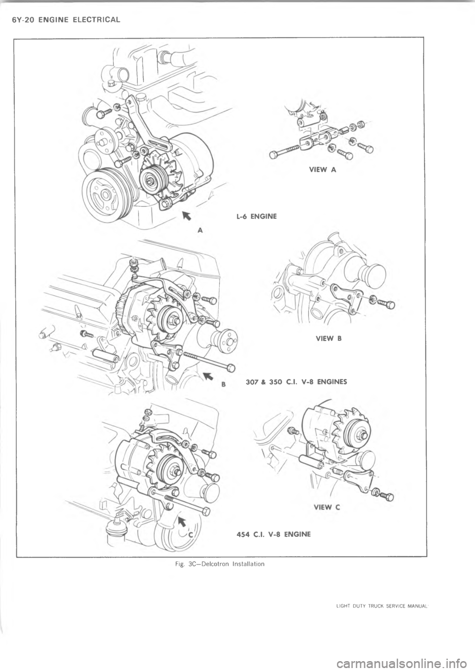 CHEVROLET LIGHT DUTY TRUCK 1973  Service Manual = 6  4             
 =     
    
  C  M  >    7&7   @       
A > A   7&7   @      3>2 D5)		 	   