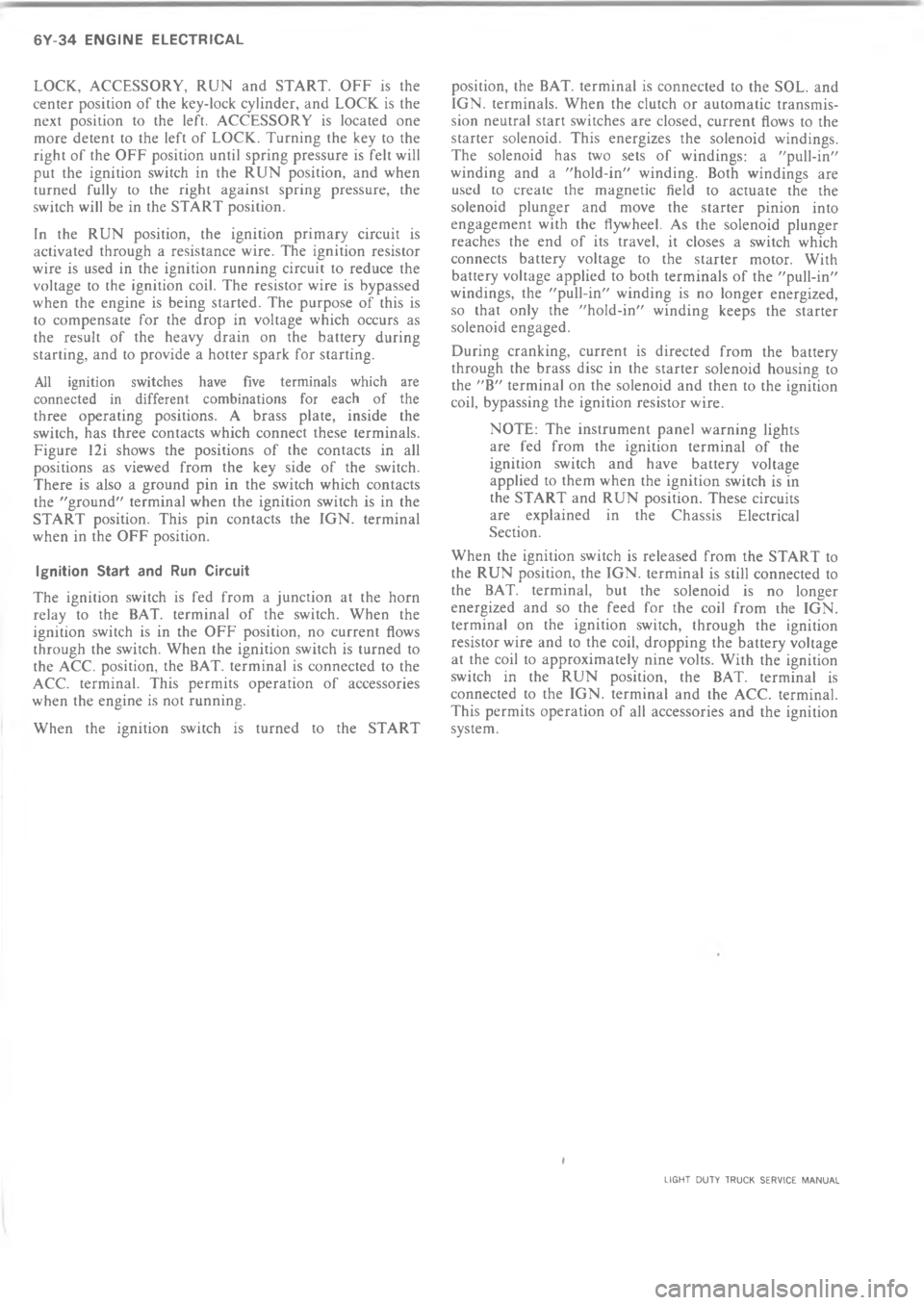 CHEVROLET LIGHT DUTY TRUCK 1973  Service Manual =6 A   C0&7 400-C,W7 ,+  "4," C55 ! *
 !* ## 7  C0& ! *
6 !  *  400-C,W !  