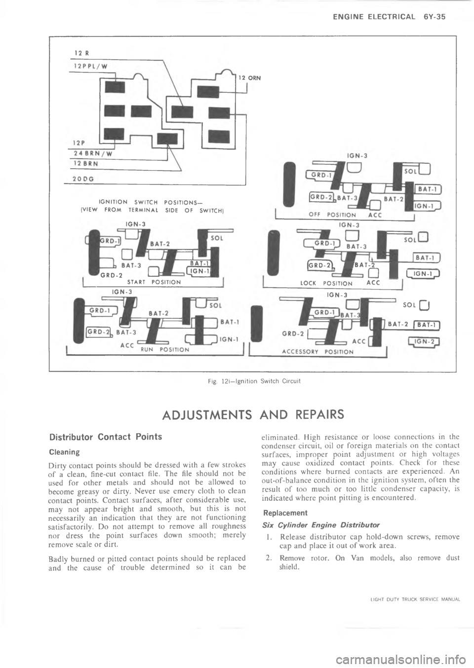 CHEVROLET LIGHT DUTY TRUCK 1973  Service Manual   =6>4 
4 
"
J


+--+/
gQ

\\
+.I
n6
.

\(



$





!
!


B


!






"



! 
