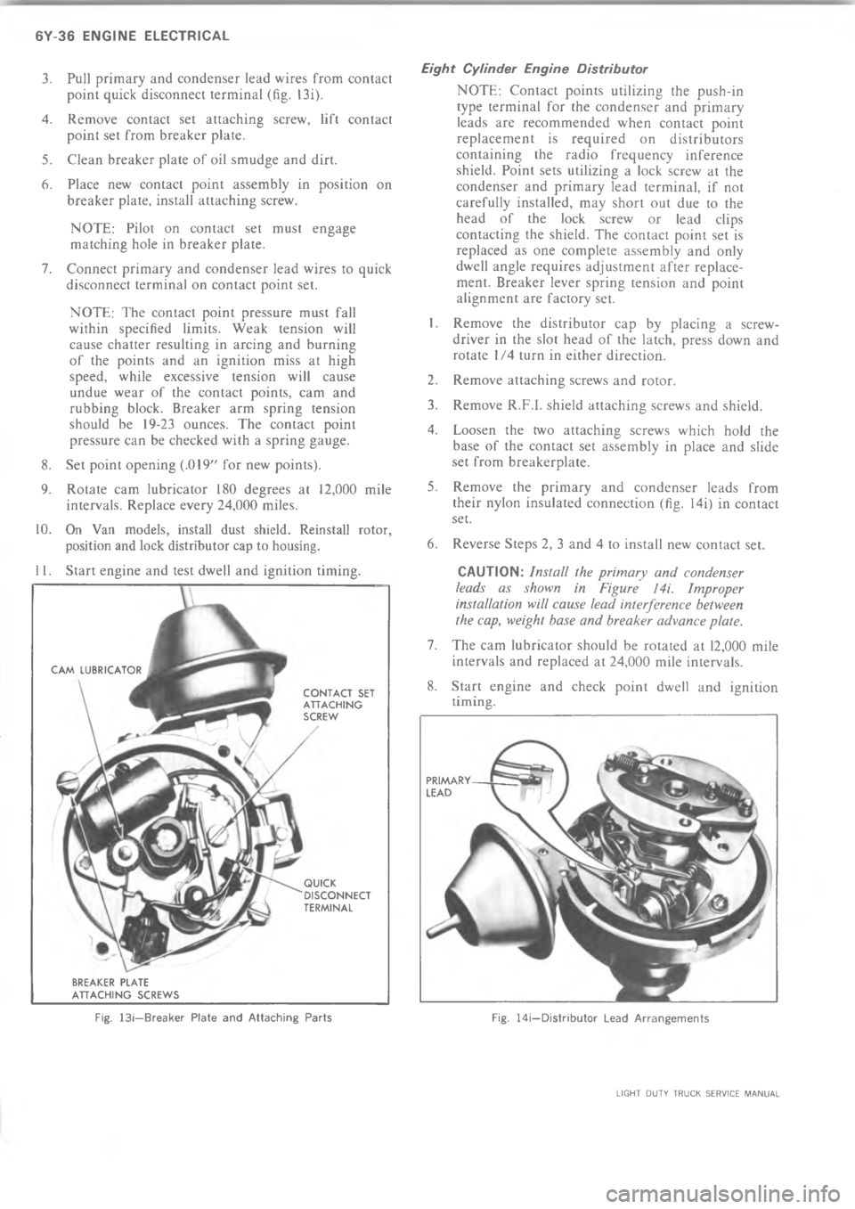 CHEVROLET LIGHT DUTY TRUCK 1973  Service Manual =6 =  (     ! .!  
F# ! >% (?
/ ,  ! *% !.7  
