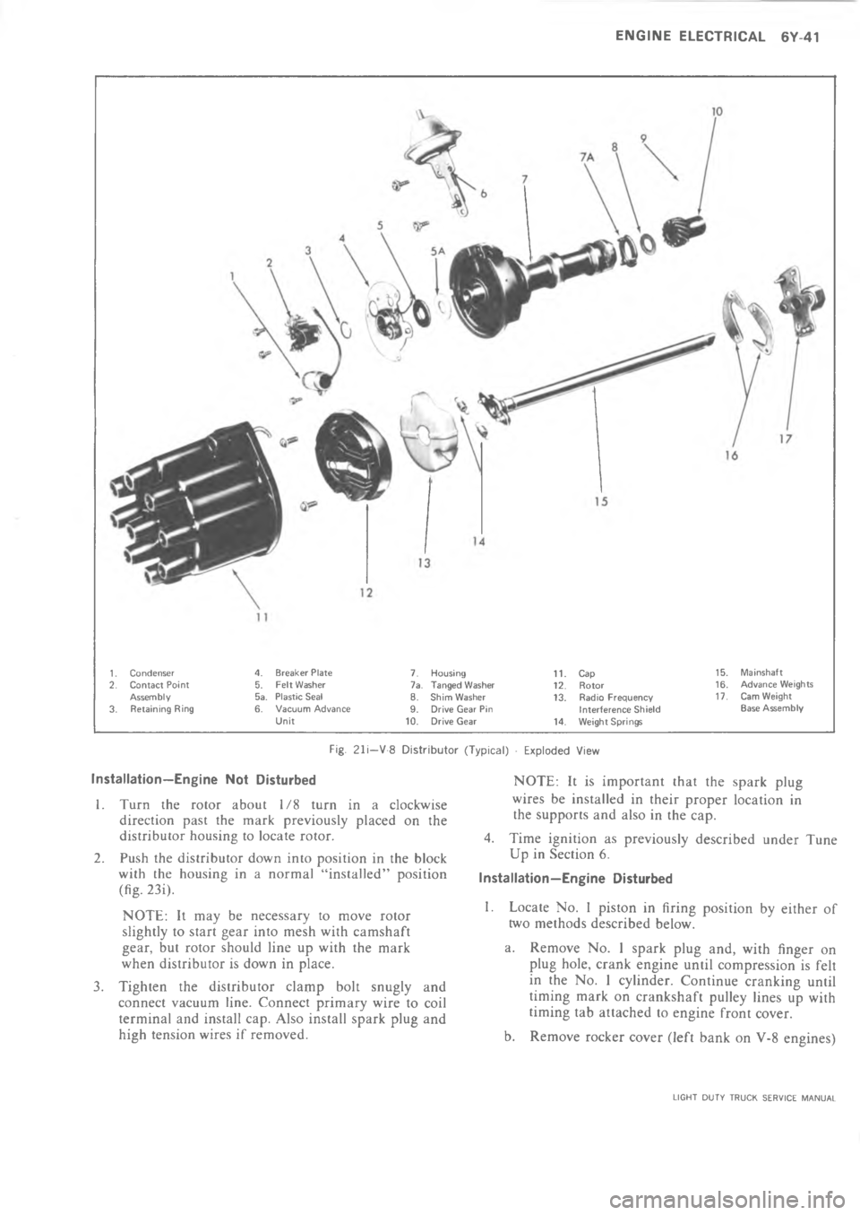 CHEVROLET LIGHT DUTY TRUCK 1973  Service Manual    =6A 		
 	! 	
&5
2 (		 (	 *%	
 -	 1 
8  & 1 
 ,3  	
6 ,3  
 ( 
2 