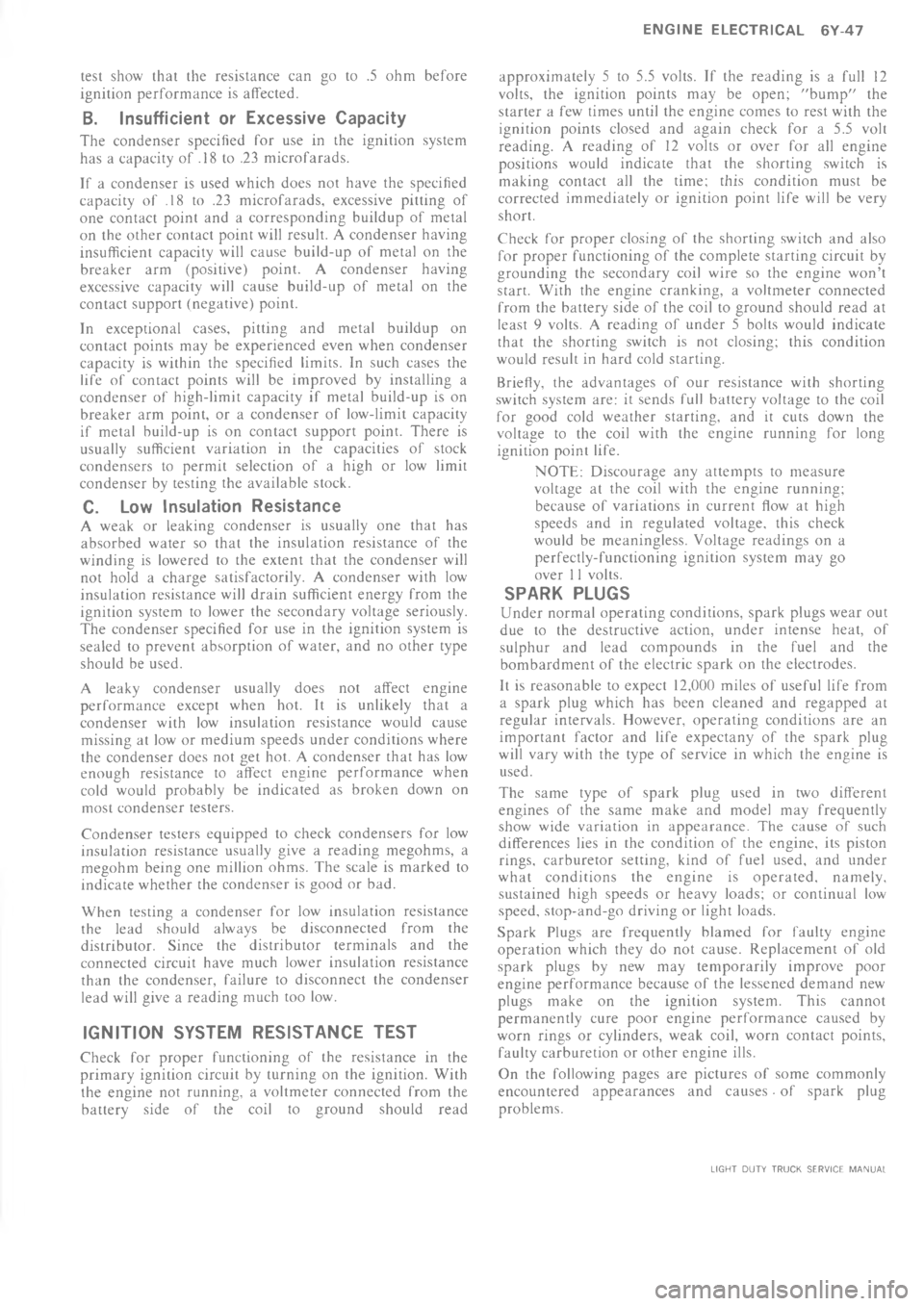 CHEVROLET LIGHT DUTY TRUCK 1973  Service Manual   =6AC! !*. * * !!  %  1 * 
%  ! 

"*
*!
	







	






!
