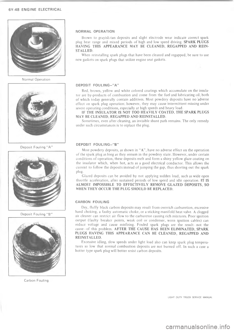 CHEVROLET LIGHT DUTY TRUCK 1973  Service Manual =6A@  B.  %!* !!  !%*  .   !#
% * %  6 ! *%*  . ! %*
>
*
;

