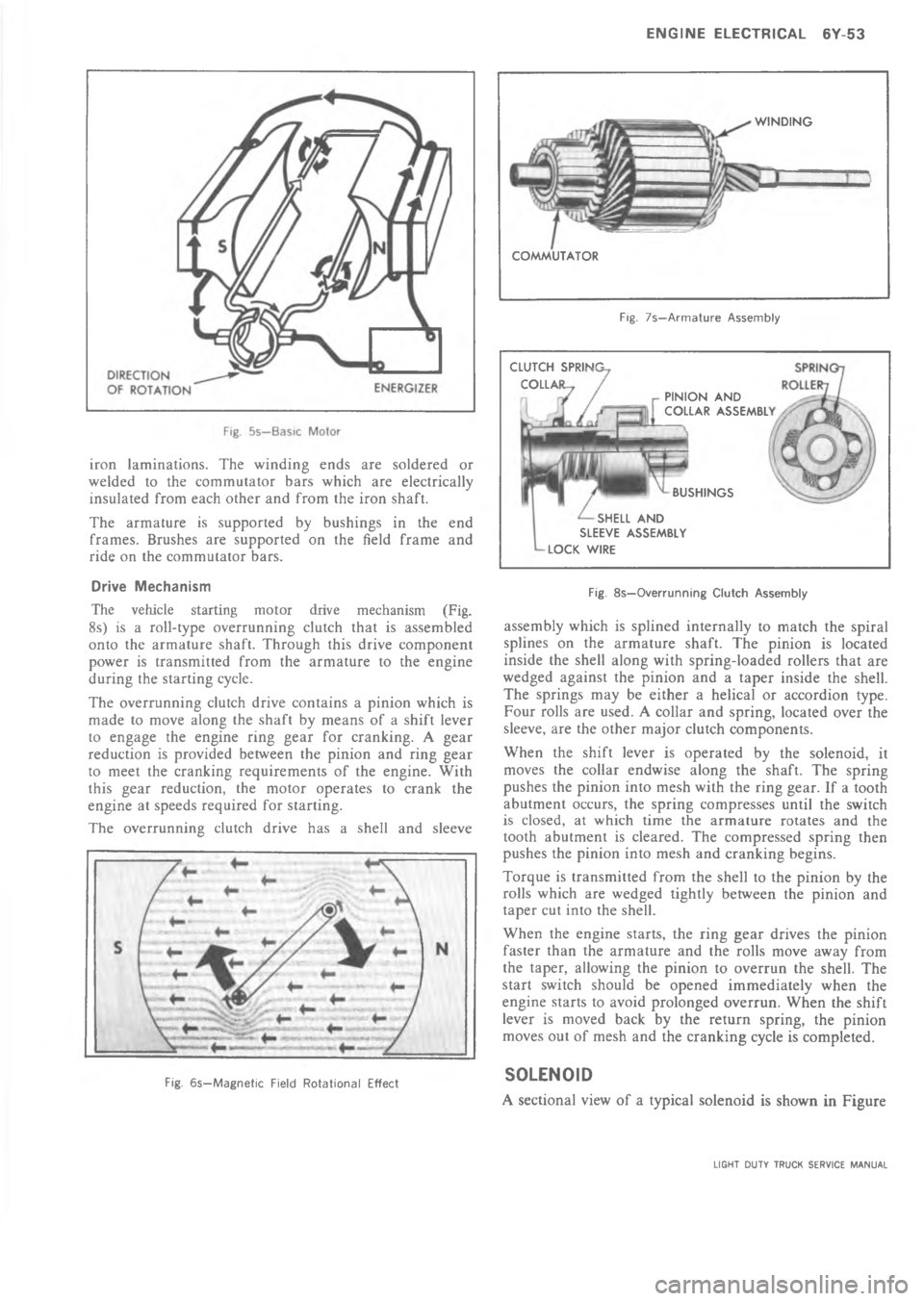 CHEVROLET LIGHT DUTY TRUCK 1973  Service Manual   =6> ! "* .% !  ! 
.  *  ! .**  
!  **   *  !*