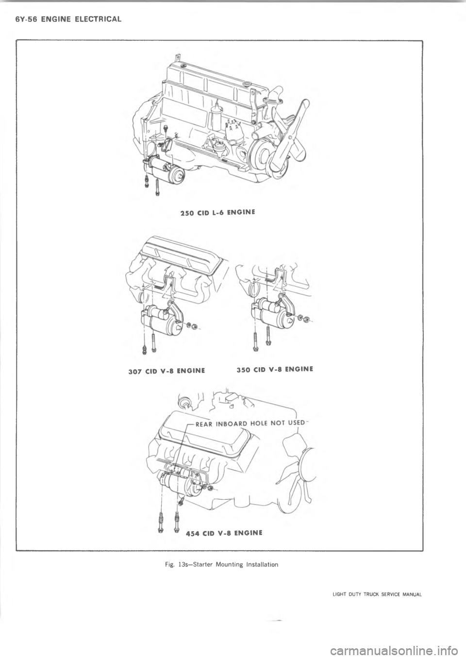 CHEVROLET LIGHT DUTY TRUCK 1973  Service Manual =6 >=   # "       6   	   	 
7 " =       <   	   	   7 # "       <   	   	 
8 # 8       <   	   	 3>2 6D5 	,> 
