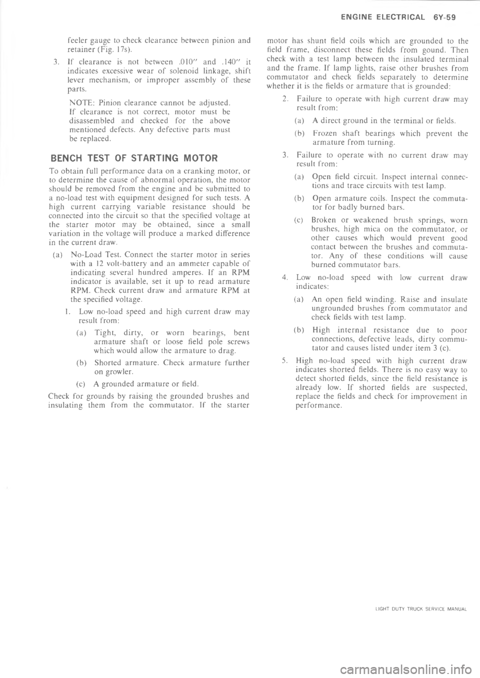 CHEVROLET LIGHT DUTY TRUCK 1973  Service Manual   =6>? %%  *#  .  
>5% 3!?
( 	  !  . H  /H 
! 6!! .  !