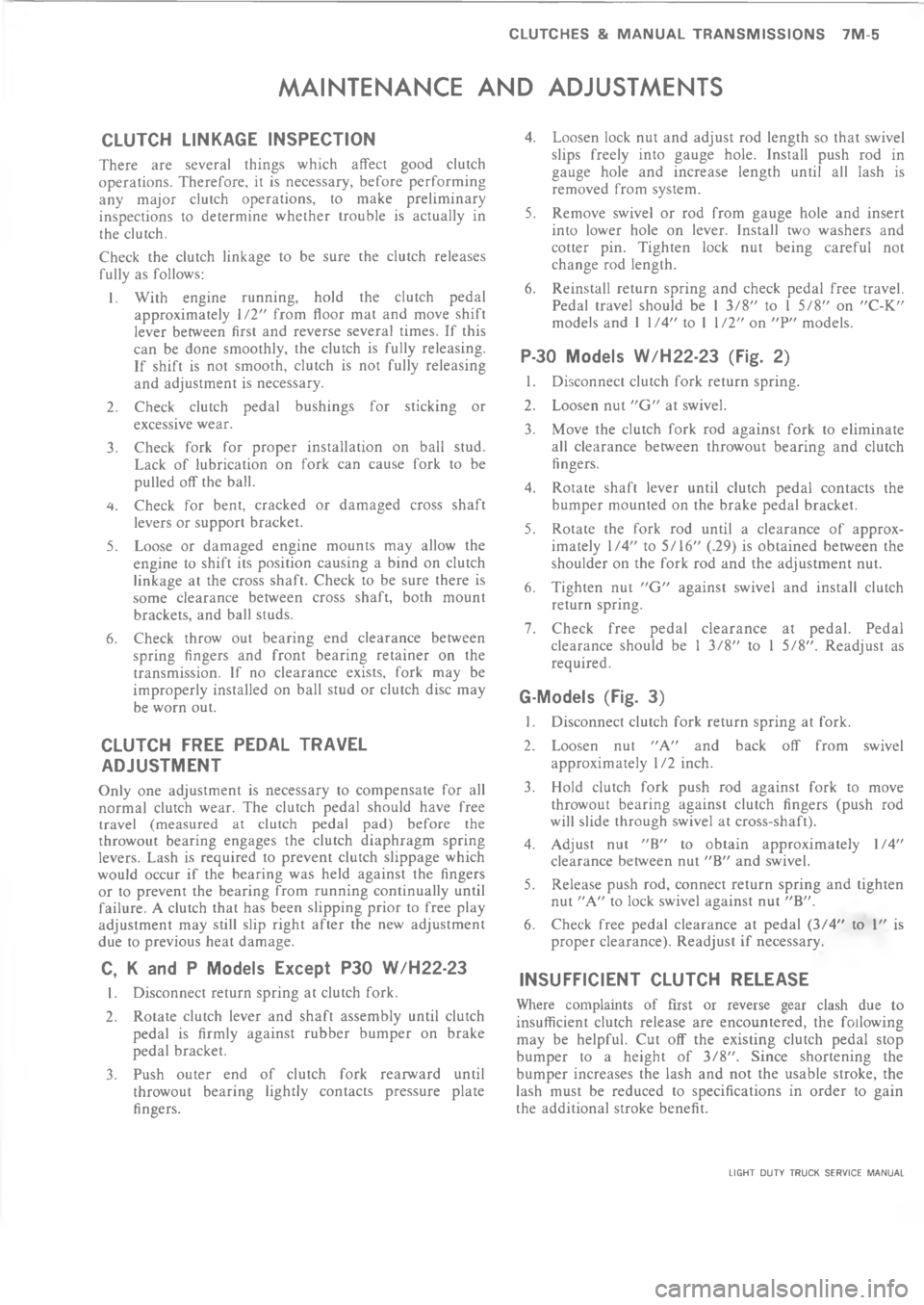 CHEVROLET LIGHT DUTY TRUCK 1973  Service Manual 	 M                    C  >  "$ - ) $  $  )   $ ,  ,?-)$-

"


!
*
0*





	



\(


/

1

#
!

9
!





C


*