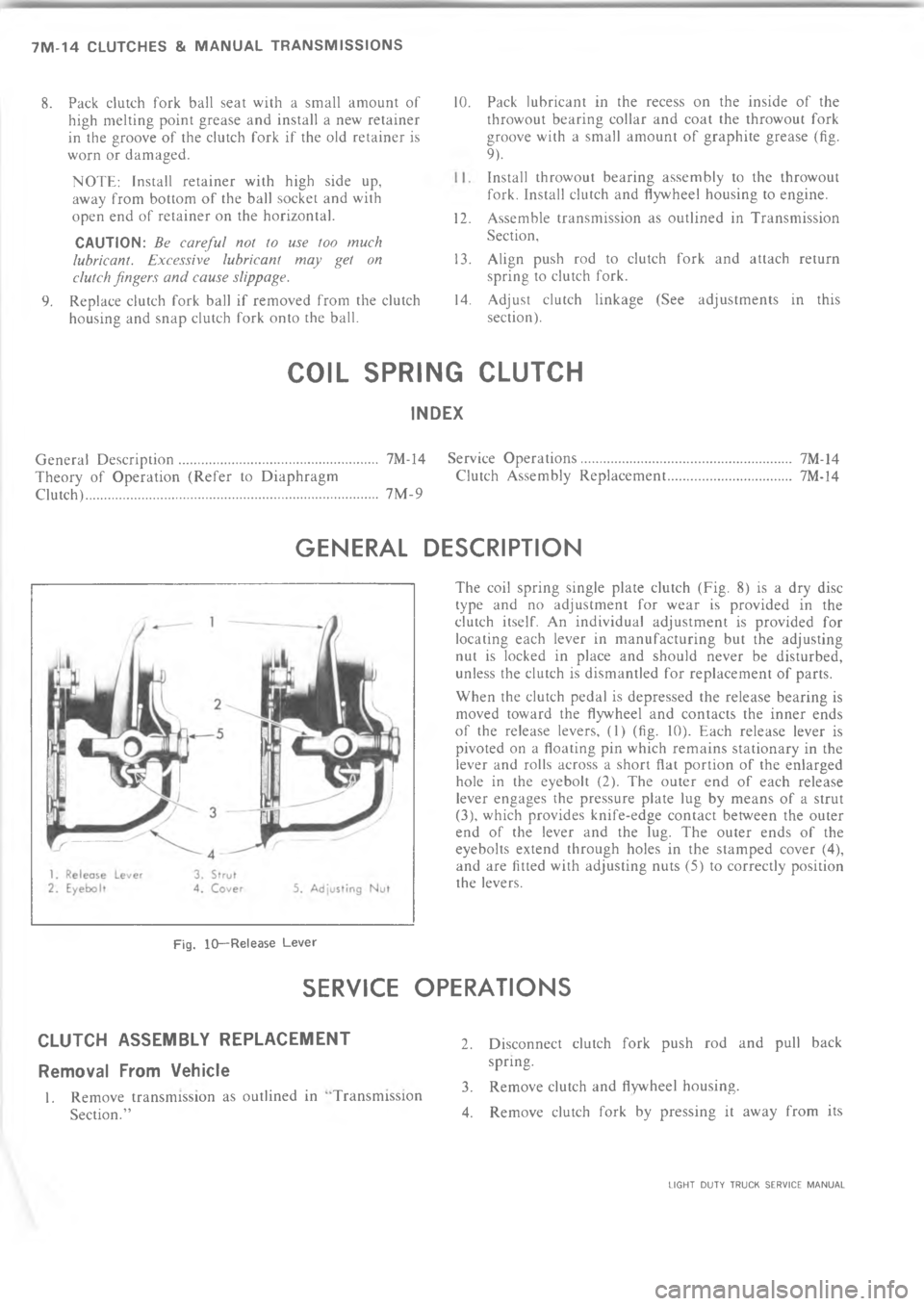 CHEVROLET LIGHT DUTY TRUCK 1973  Service Manual C    A  	 M                  :  # * #  ! .*  !  
*%* %  %!  !  . 
 * %