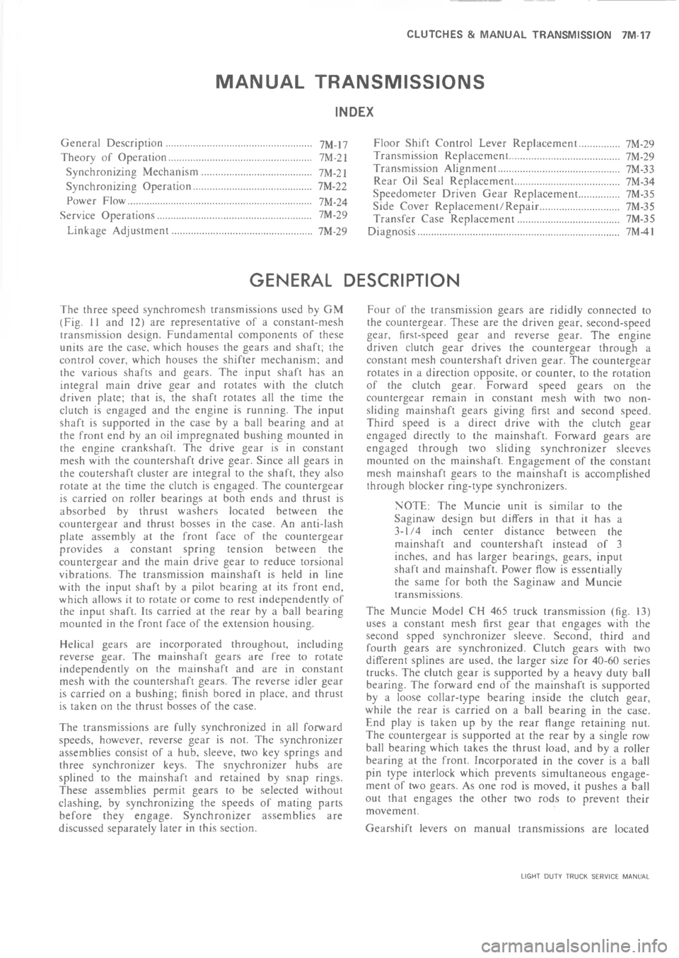 CHEVROLET LIGHT DUTY TRUCK 1973  Service Manual 	 M   CC 


"



 .


5

"
"
3
,

3

3
"
3
$
3
\)
"
>5



*



!



*







