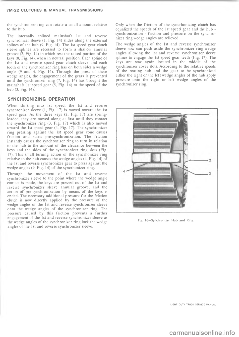 CHEVROLET LIGHT DUTY TRUCK 1973  Service Manual C   4 4  	 M                  * !*G %    !  
 * *
"*  ! !* !  !
!
