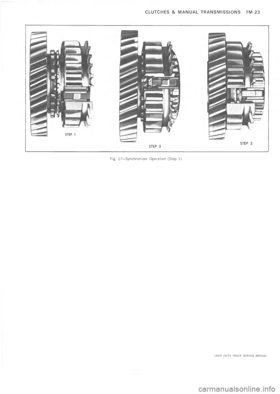 CHEVROLET LIGHT DUTY TRUCK 1973  Service Manual 	 M                    C  4 -) 
 