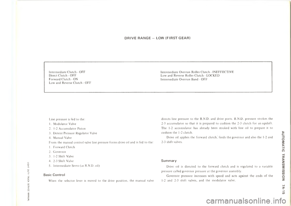 CHEVROLET LIGHT DUTY TRUCK 1973  Service Manual 	 6 8                            +     	   3 & 2 2+     &	 1   	   3 +F @ 2 2 @   + : @
 