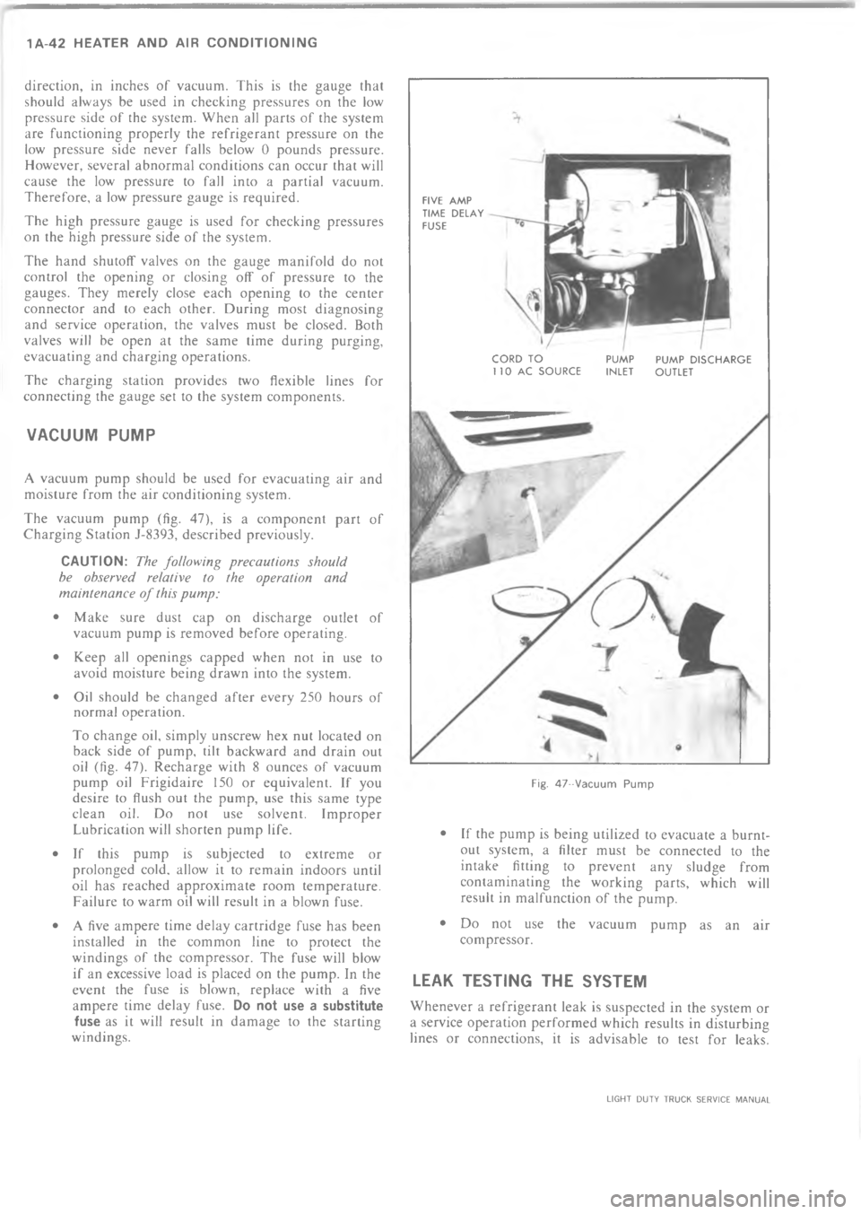CHEVROLET LIGHT DUTY TRUCK 1973 Repair Manual A4 	           7  *!     " *! ! * %% * 
!* .!  !  *#% !!!  * .
!! !   