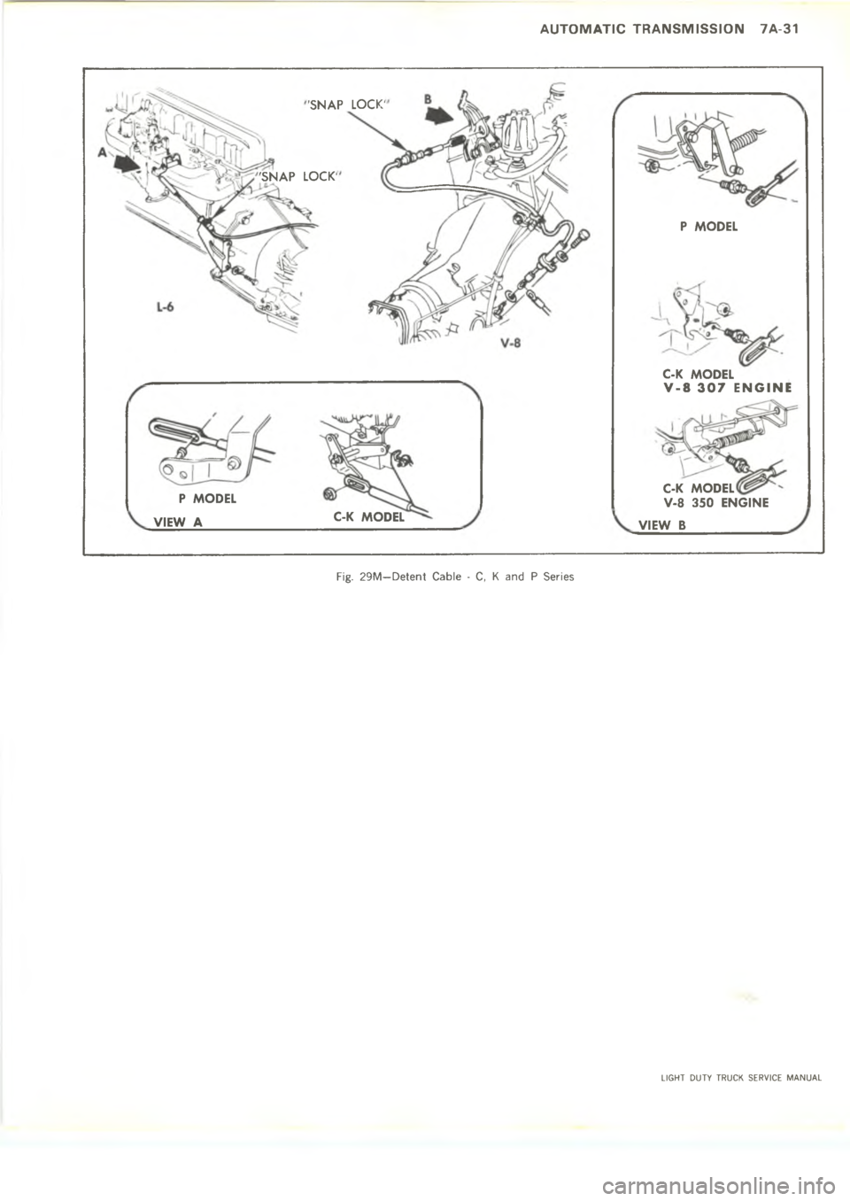 CHEVROLET LIGHT DUTY TRUCK 1973  Service Manual                    CQ     8Q
Q     8Q




 



 