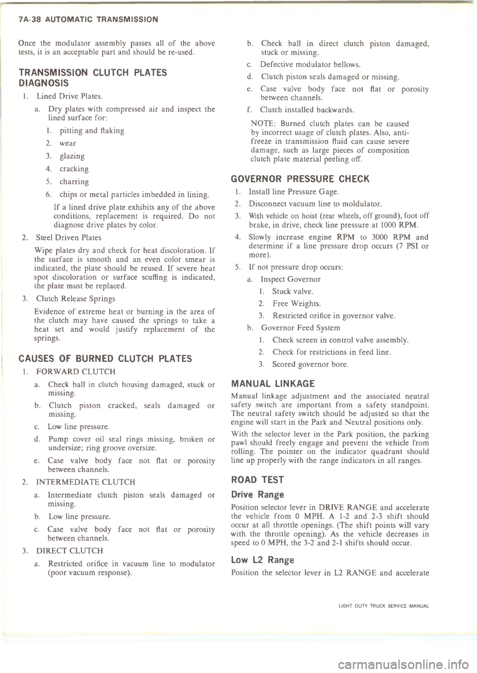 CHEVROLET LIGHT DUTY TRUCK 1973  Service Manual C  @               C *    !!  !!!    * 
!!7  !       !*  !







\