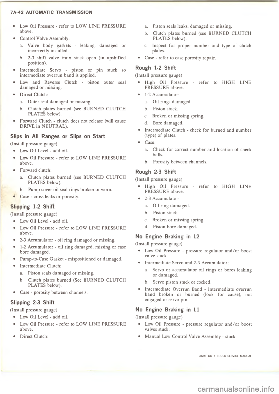 CHEVROLET LIGHT DUTY TRUCK 1973  Service Manual C A4               D . C  !!      C;   	+ -  , -  , -

D 0  )  4!!8
 )  %!#!  #%7  %  
