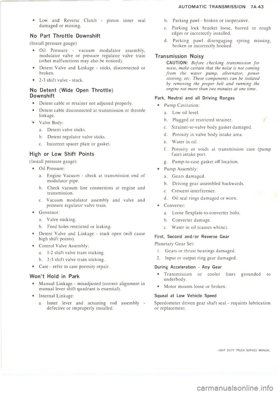 CHEVROLET LIGHT DUTY TRUCK 1973  Service Manual                    CAD .    ,! 0*  !    !
  %     !!%

>
D

>
D

D


D
D

D



	
>
D






D


D
*