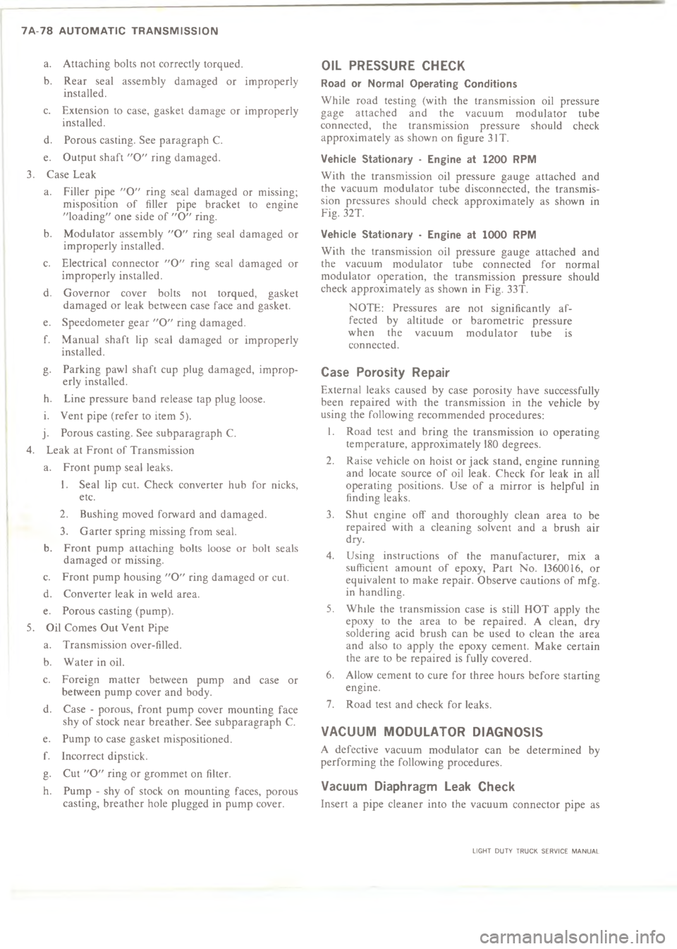 CHEVROLET LIGHT DUTY TRUCK 1973  Service Manual C C@                  4 *  %  !   F
 ,  ! !!   %      
!
 -6!  !7 %!# 